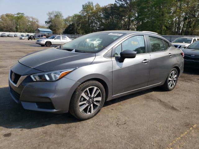 3N1CN8EV3ML821459 - 2021 NISSAN VERSA SV GRAY photo 1