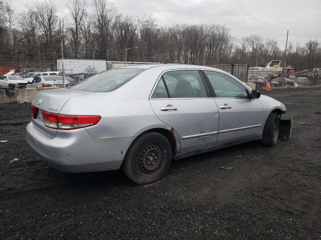 1HGCM56454A160997 - 2004 HONDA ACCORD LX SILVER photo 3