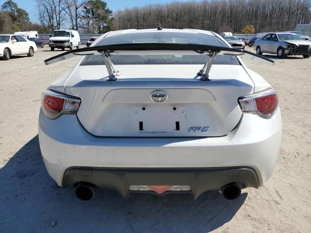 JF1ZNAA10D2715611 - 2013 TOYOTA SCION FR-S WHITE photo 6