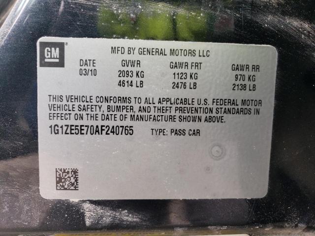 1G1ZE5E70AF240765 - 2010 CHEVROLET MALIBU LTZ 黑色 照片 12