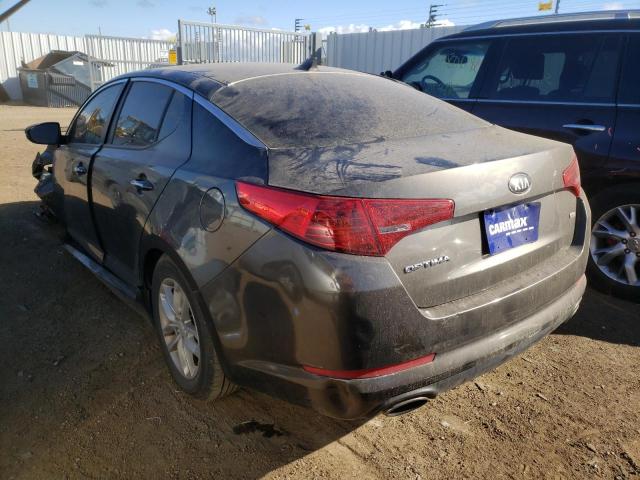 5XXGM4A73DG237320 - 2013 KIA OPTIMA LX BROWN photo 3