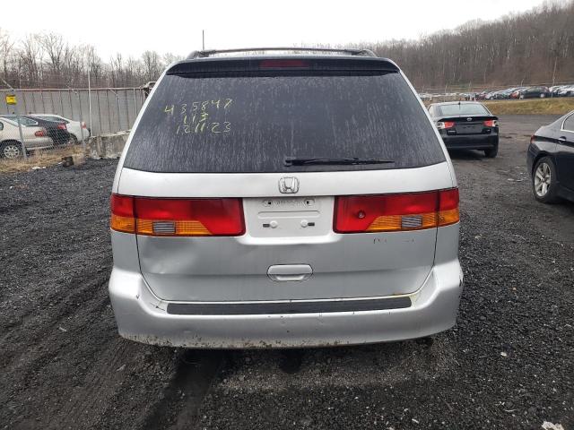 5FNRL18664B057355 - 2004 HONDA ODYSSEY EX SILVER photo 6