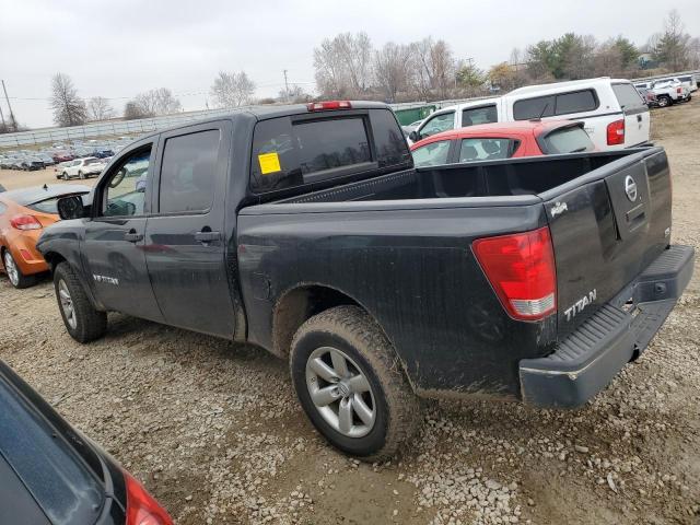 1N6AA07D18N322989 - 2008 NISSAN TITAN XE BLACK photo 2