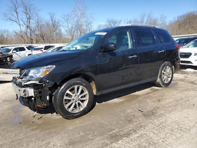 5N1AR2MM9FC650905 - 2015 NISSAN PATHFINDER S BLACK photo 1