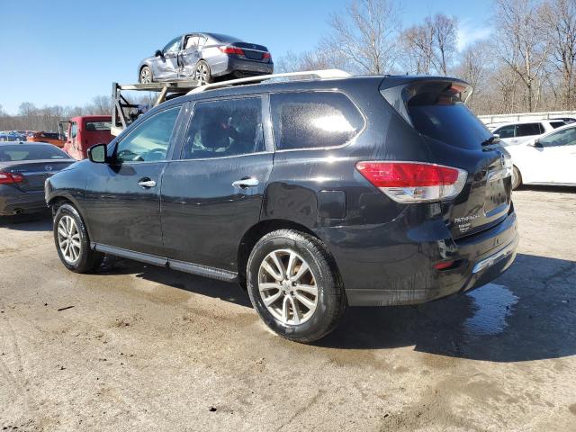 5N1AR2MM9FC650905 - 2015 NISSAN PATHFINDER S BLACK photo 2