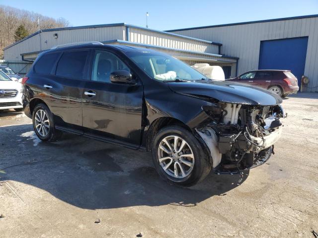 5N1AR2MM9FC650905 - 2015 NISSAN PATHFINDER S BLACK photo 4