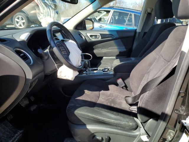 5N1AR2MM9FC650905 - 2015 NISSAN PATHFINDER S BLACK photo 7