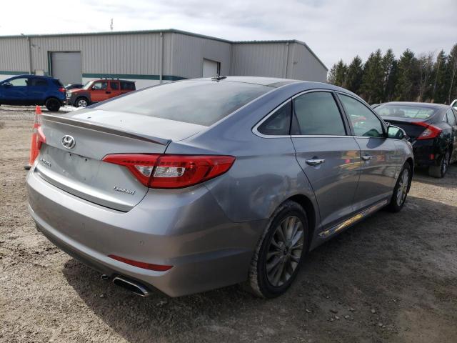 5NPE34AF1FH072540 - 2015 HYUNDAI SONATA SPORT SILVER photo 3