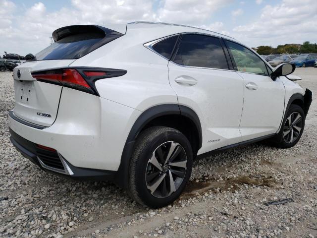 JTJGJRDZ4L5008292 - 2020 LEXUS NX 300H WHITE photo 3