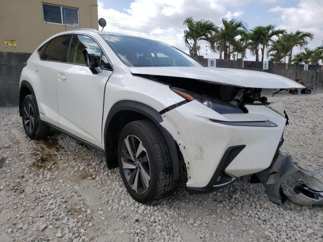 JTJGJRDZ4L5008292 - 2020 LEXUS NX 300H WHITE photo 4