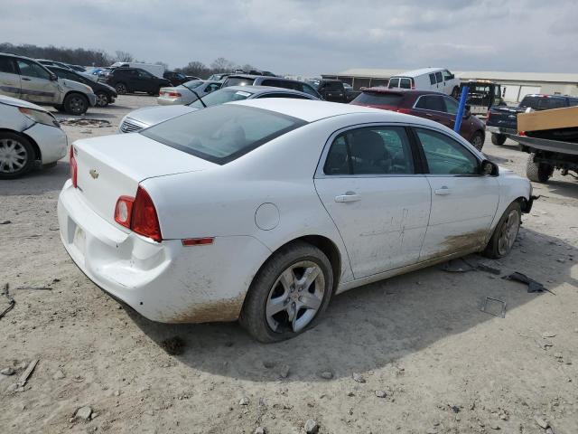 1G1ZA5EU7CF390053 - 2012 CHEVROLET MALIBU LS WHITE photo 3