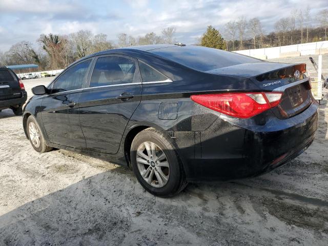 5NPEB4AC5CH318378 - 2012 HYUNDAI SONATA GLS BLACK photo 2