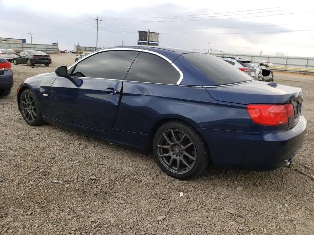 WBADX7C53BE261235 - 2011 BMW 335 I BLUE photo 2