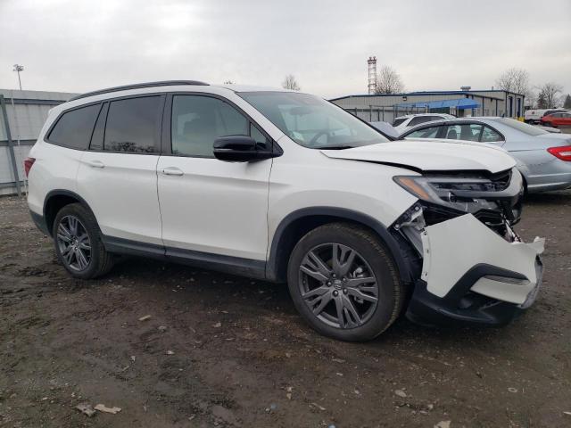 5FNYF5H30NB039225 - 2022 HONDA PILOT SPORT WHITE photo 4