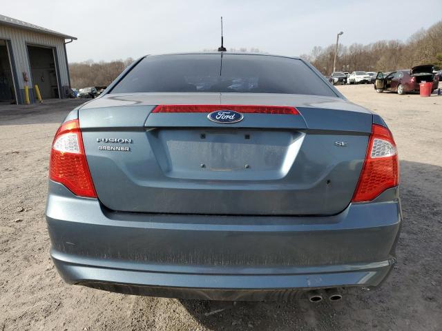 3FAHP0HAXCR113797 - 2012 FORD FUSION SE BLUE photo 6