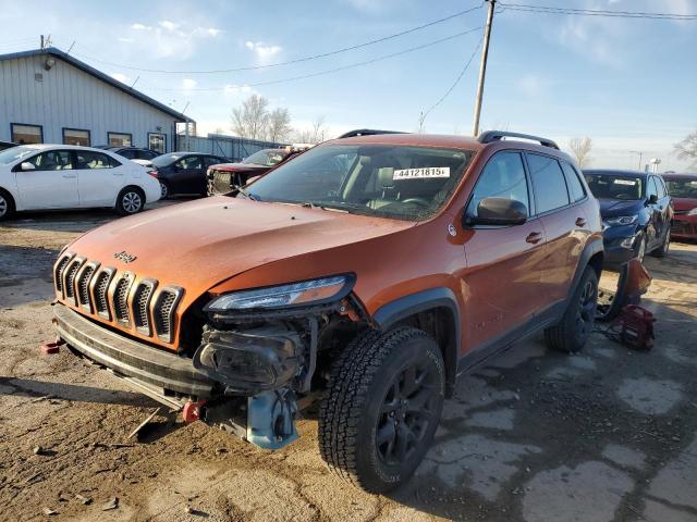 1C4PJMBS5FW604277 - 2015 JEEP CHEROKEE TRAILHAWK ORANGE photo 1