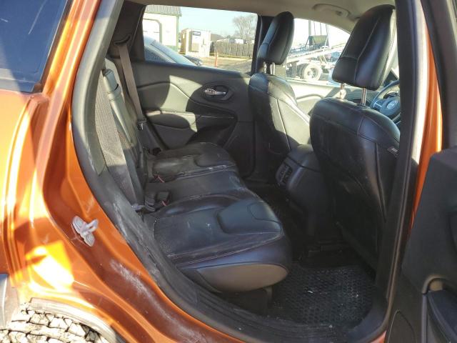1C4PJMBS5FW604277 - 2015 JEEP CHEROKEE TRAILHAWK ORANGE photo 10