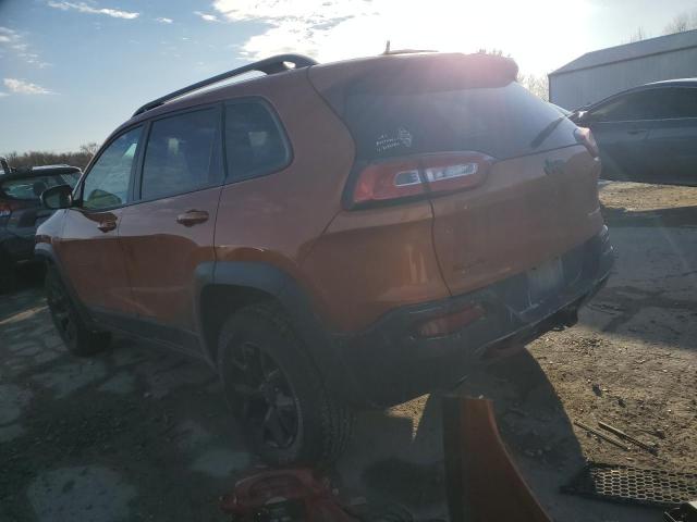 1C4PJMBS5FW604277 - 2015 JEEP CHEROKEE TRAILHAWK ORANGE photo 2