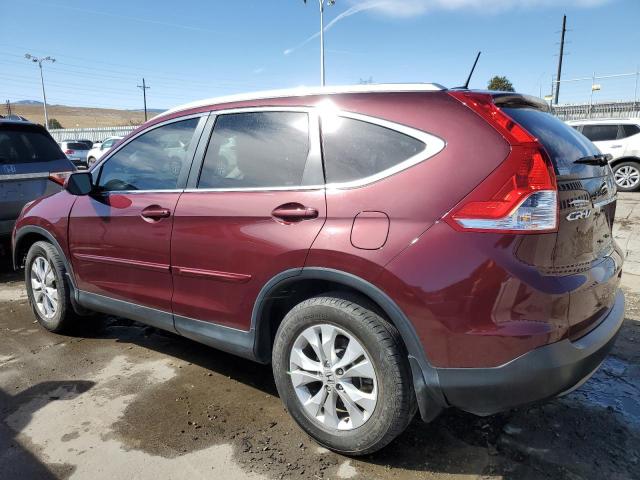 5J6RM4H72EL047597 - 2014 HONDA CR-V EXL MAROON photo 2