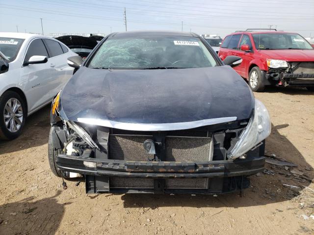 5NPEC4AC4DH618377 - 2013 HYUNDAI SONATA SE BLACK photo 5