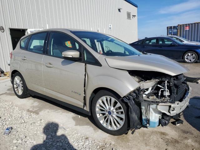 1FADP5AU4HL103711 - 2017 FORD C-MAX SE TAN photo 4