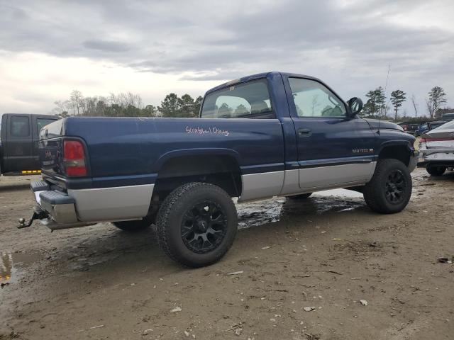 1B7HC16Y51S669688 - 2001 DODGE RAM 1500 BLUE photo 3