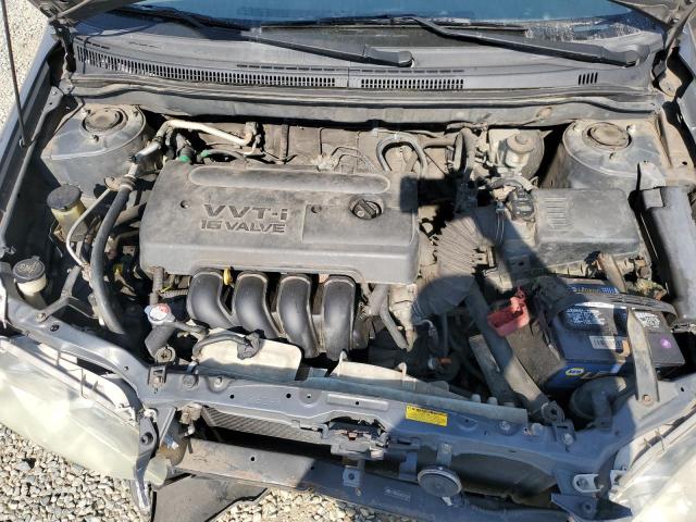 2T1BR32E46C625654 - 2006 TOYOTA COROLLA CE GRAY photo 11