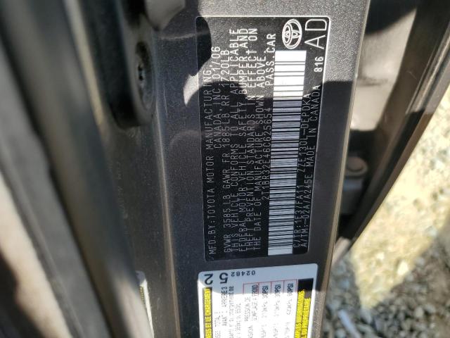 2T1BR32E46C625654 - 2006 TOYOTA COROLLA CE GRAY photo 12