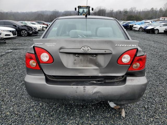 2T1BR32E46C625654 - 2006 TOYOTA COROLLA CE GRAY photo 6