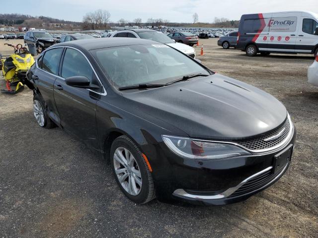 1C3CCCAB2FN542223 - 2015 CHRYSLER 200 LIMITED BLACK photo 4