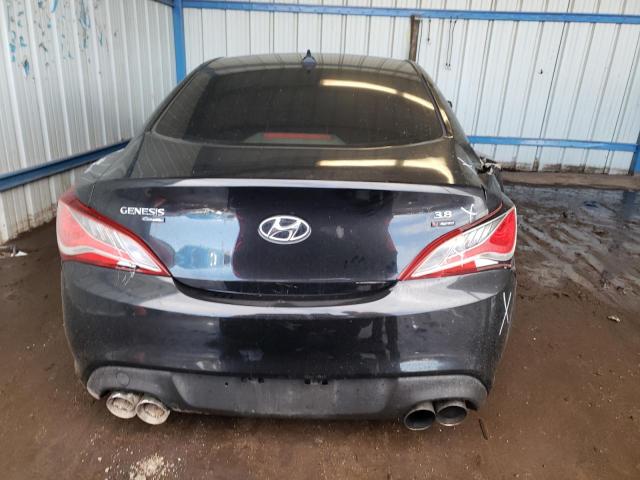 KMHHU6KJ4EU117625 - 2014 HYUNDAI GENESIS CO 3.8L BLACK photo 6