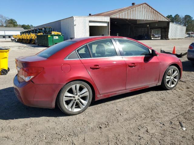 1G1PJ5S97B7291961 - 2011 CHEVROLET CRUZE ECO RED photo 3