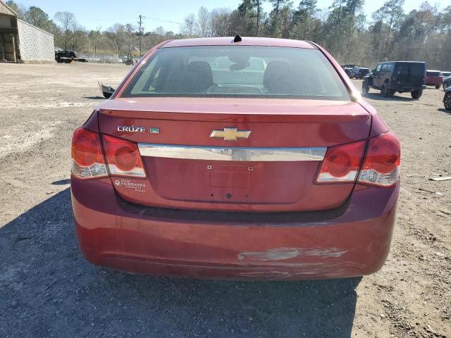 1G1PJ5S97B7291961 - 2011 CHEVROLET CRUZE ECO RED photo 6