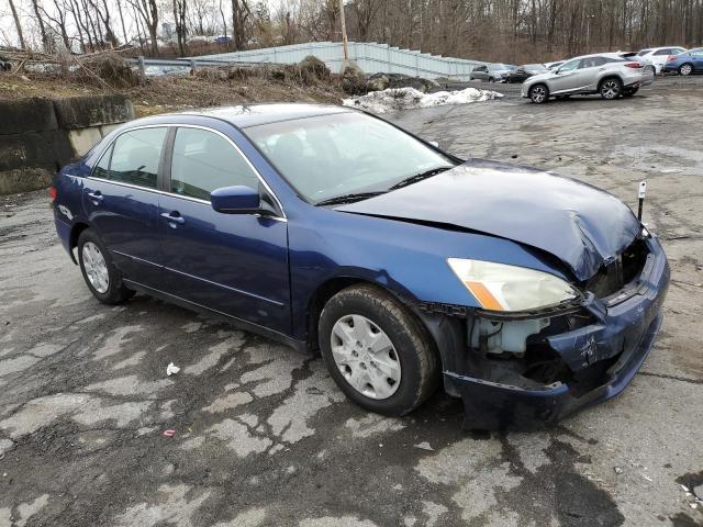 1HGCM56373A051110 - 2003 HONDA ACCORD LX BLUE photo 4