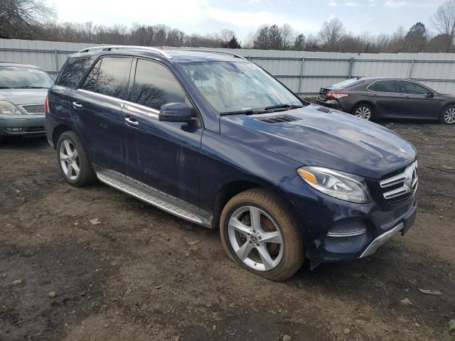 4JGDA5HB9HA908532 - 2017 MERCEDES-BENZ GLE 350 4MATIC BLUE photo 4