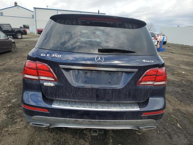 4JGDA5HB9HA908532 - 2017 MERCEDES-BENZ GLE 350 4MATIC BLUE photo 6