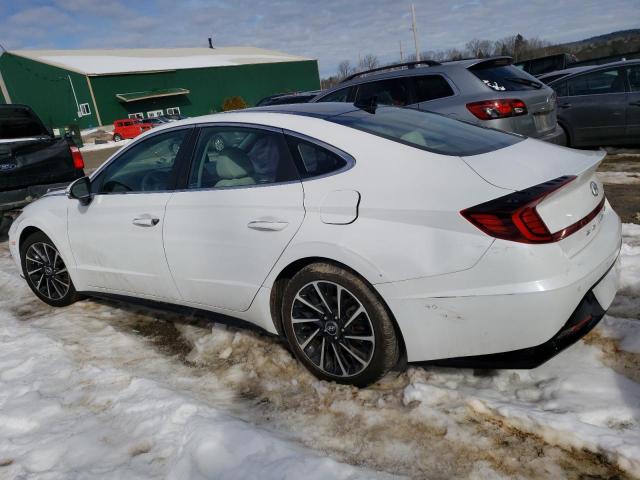 5NPEH4J21MH067916 - 2021 HYUNDAI SONATA LIMITED WHITE photo 2