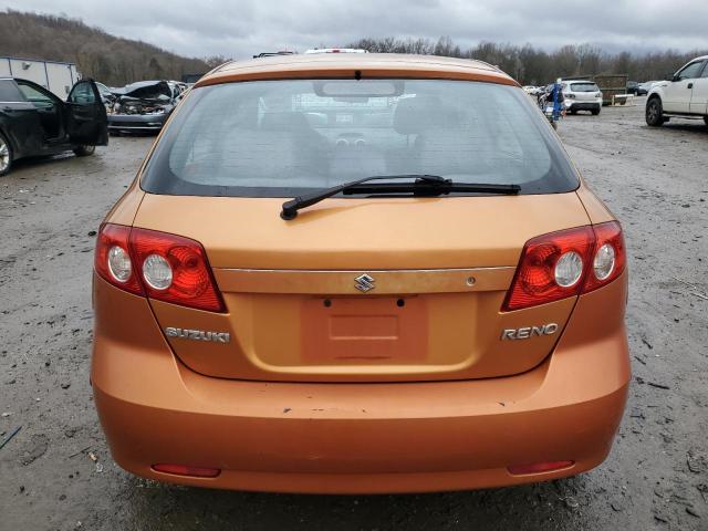 KL5JD66Z76K423064 - 2006 SUZUKI RENO ORANGE photo 6