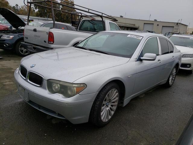 WBAGL63452DP55161 - 2002 BMW 745 I SILVER photo 1