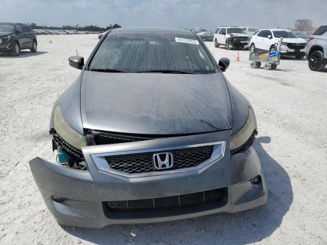 1HGCS22828A009313 - 2008 HONDA ACCORD EXL GRAY photo 5