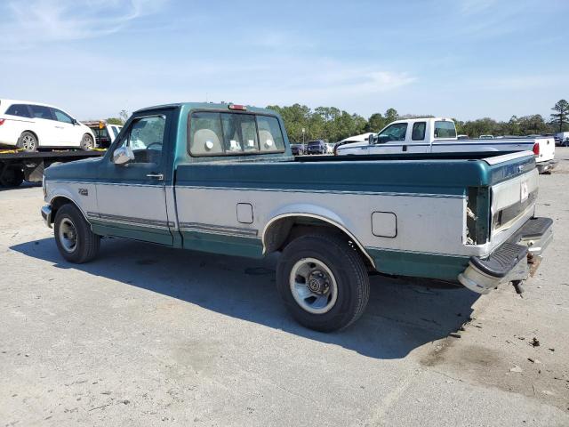 1FTEF15N8TLA89804 - 1996 FORD F150 GREEN photo 2