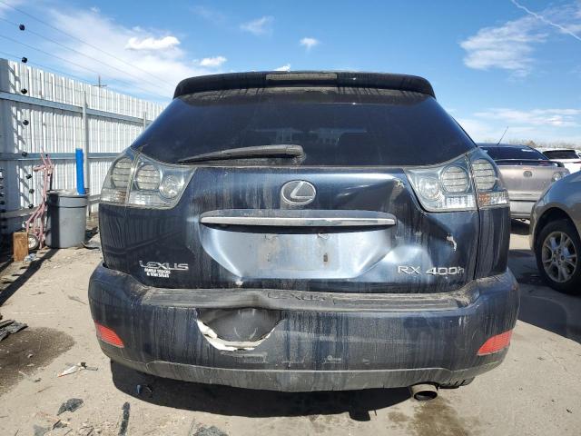 JTJHW31U660014074 - 2006 LEXUS RX 400 BLUE photo 6