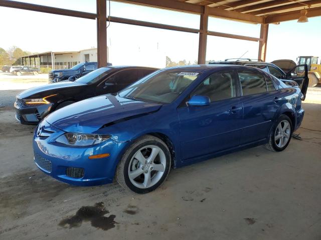 1YVHP84C585M35302 - 2008 MAZDA 6 I BLUE photo 1