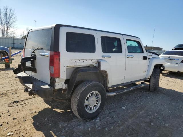 5GTDN13E478178563 - 2007 HUMMER H3 WHITE photo 3