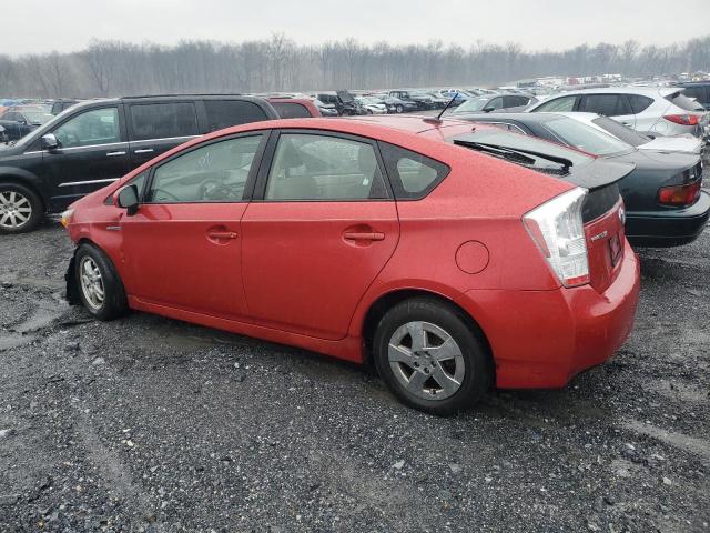 JTDKN3DU3B1412841 - 2011 TOYOTA PRIUS RED photo 2