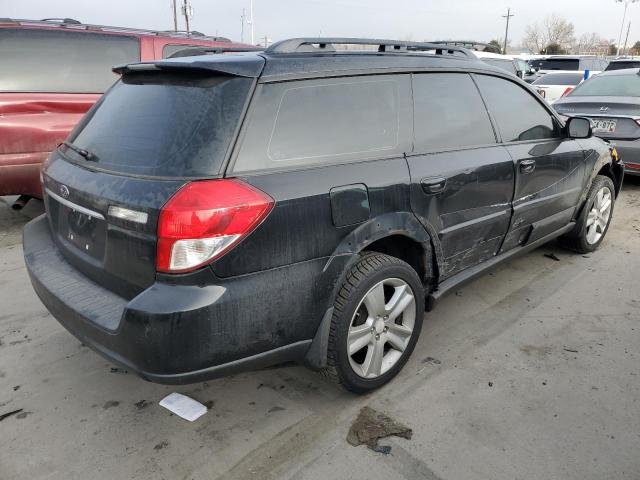 4S4BP63C784315388 - 2008 SUBARU OUTBACK 2.5XT LIMITED BLACK photo 3