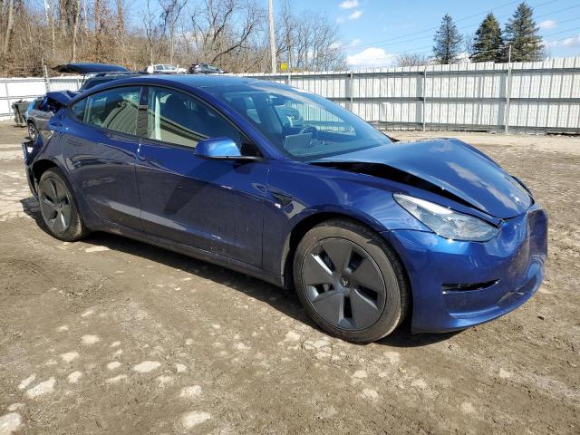 5YJ3E1EA3PF705229 - 2023 TESLA MODEL 3 BLUE photo 4