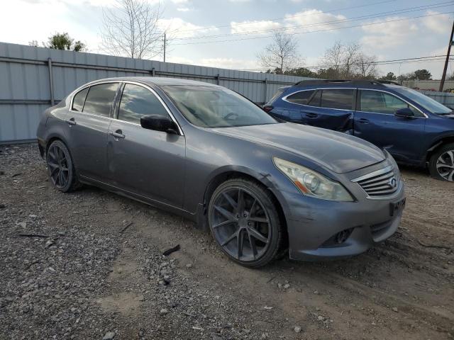 JN1CV6AP9AM404294 - 2010 INFINITI G37 BASE GRAY photo 4