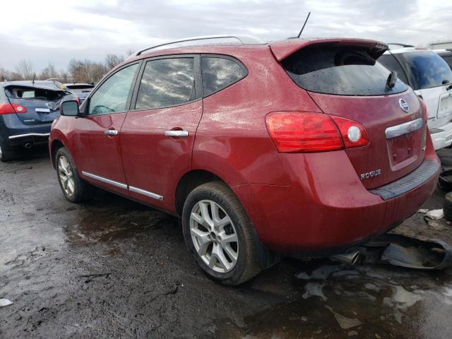 JN8AS5MV1BW287502 - 2011 NISSAN ROGUE S RED photo 2