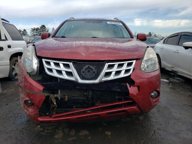 JN8AS5MV1BW287502 - 2011 NISSAN ROGUE S RED photo 5